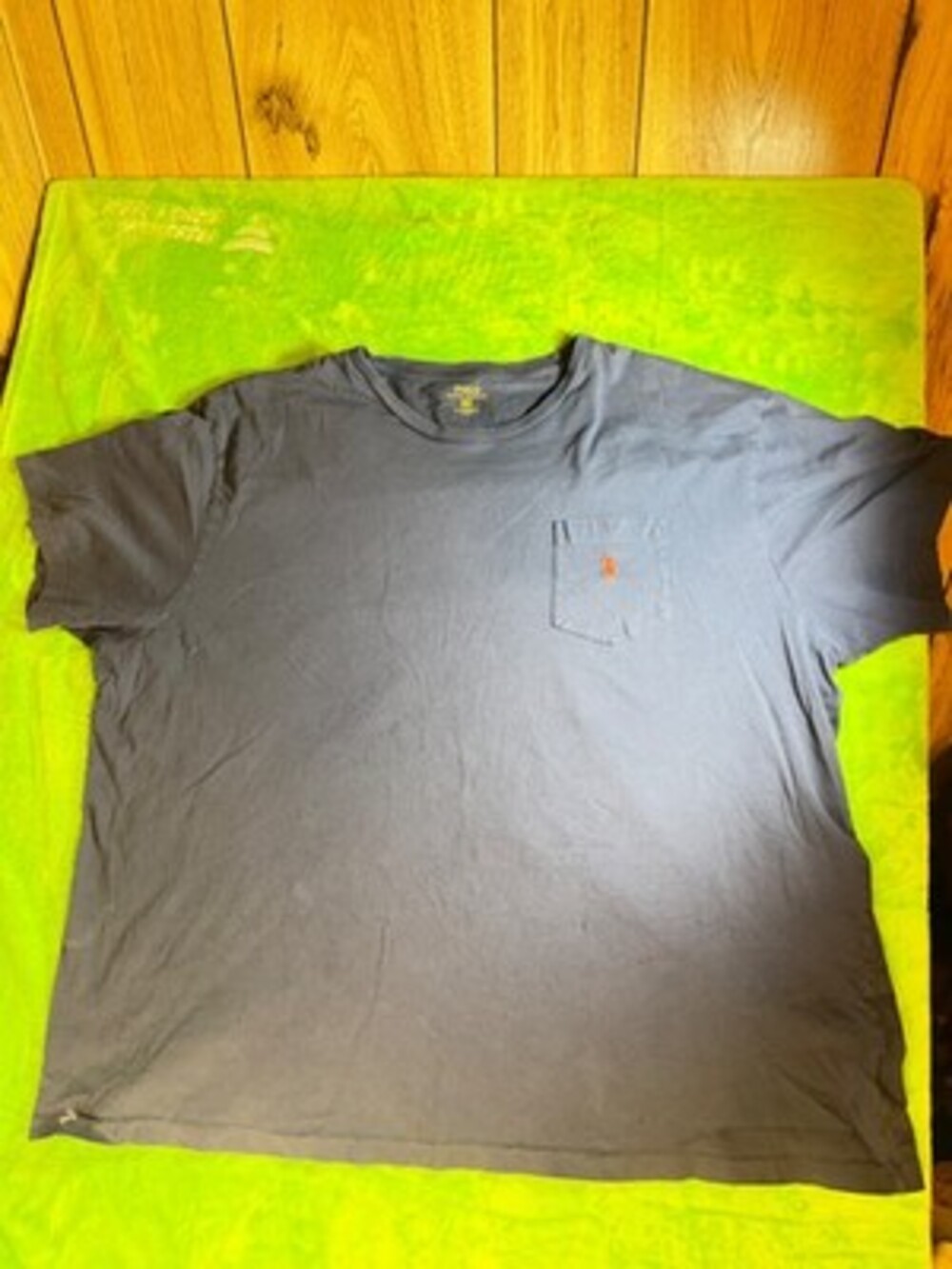 Polo Ralph Lauren Pocket T-Shirt Navy Blue Size Large